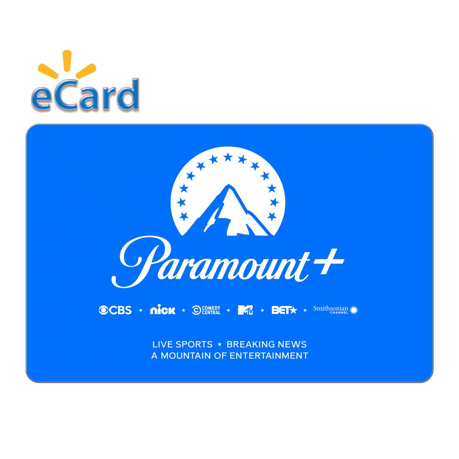 US Paramount+ E-Card